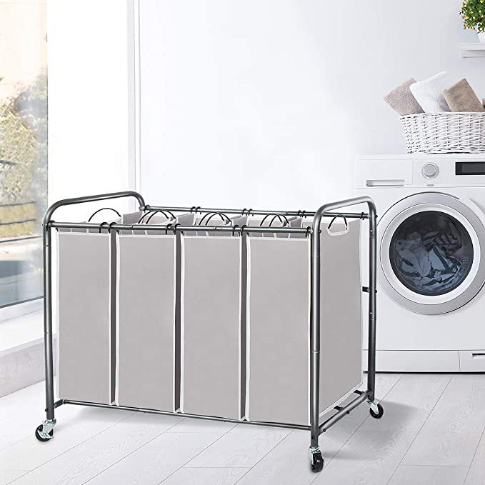 4 part laundry deals hamper