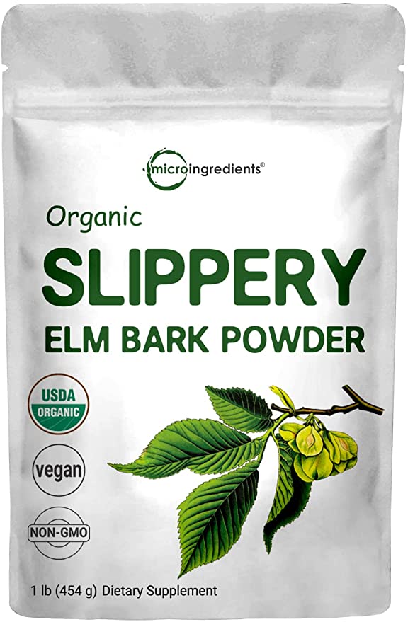 Organic Slippery Elm Bark Powder ~ 1 lb