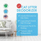 NonScents Cat Litter Deodorizer – Litter Box Odor Eliminator – Fragrance Free – Longer Kitty Litter Life – 2-Pack