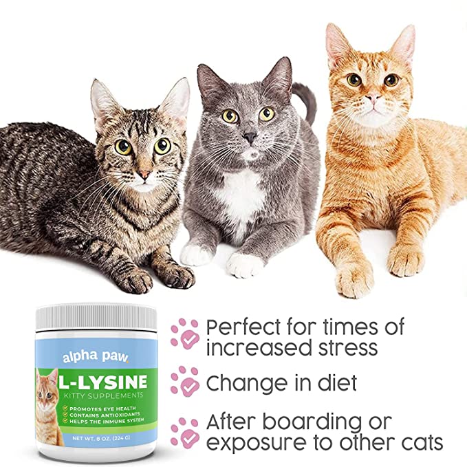 Alpha Paw - Cat Lysine Supplement