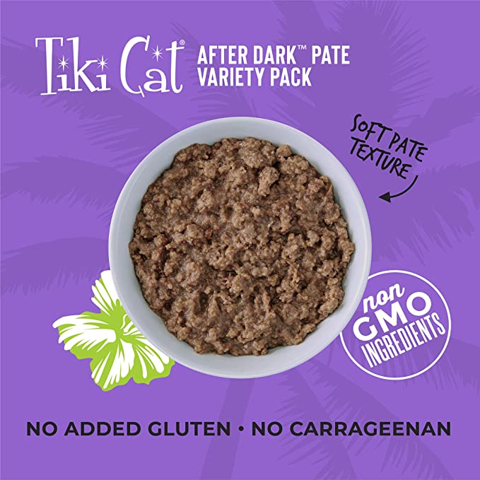 Tiki Cat After Dark : Pate ~ Variety Pack {12/3oz Cans}